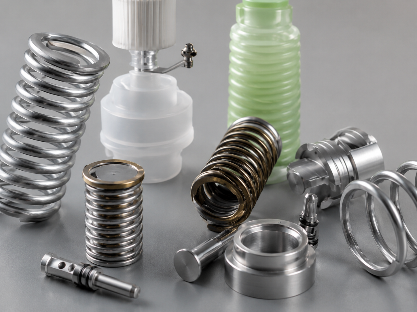 Pump valve springs